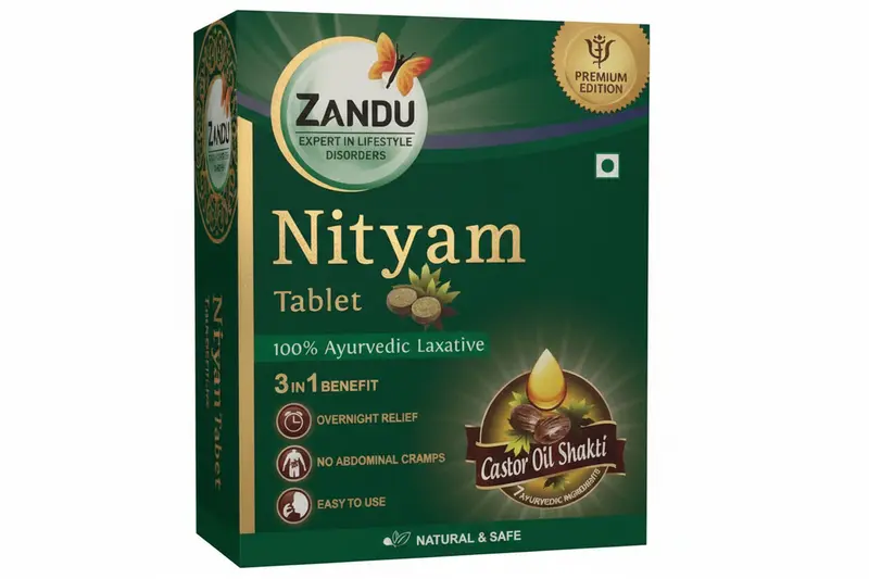 Nityam Tablets – Ayurvedic Bowel Care Tablets for Overnight Relief from Constipation |Tablets