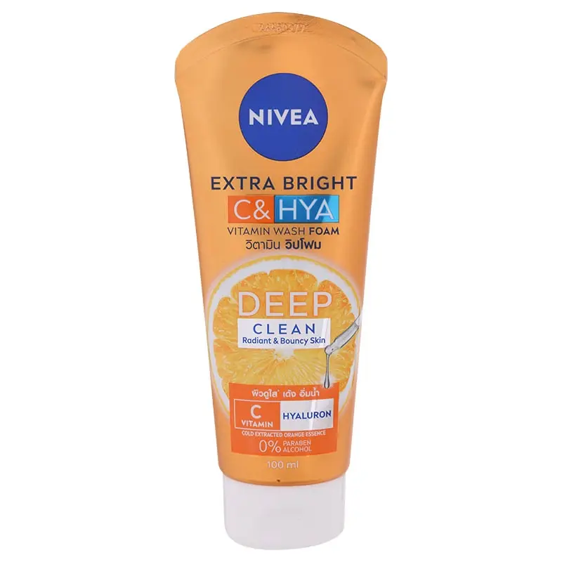 Nivea - Bright C+Hya Wash Foam 100 ml.