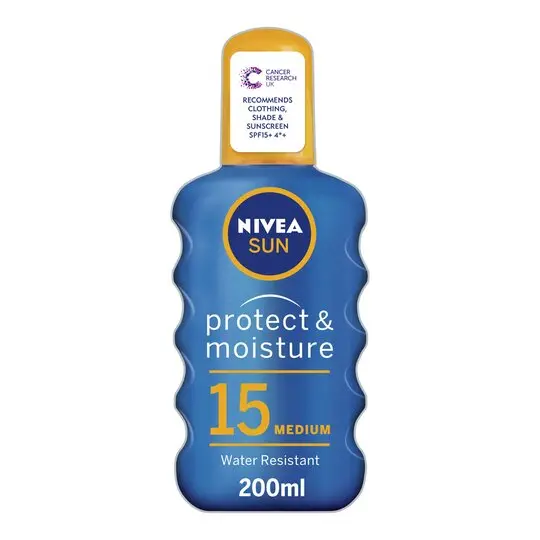 Nivea Moisturising Sun Spray SPF 15 200ml