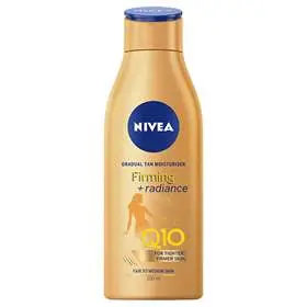 Nivea Q10 Firming & Radiance Gradual Tan Moisturiser 200ml (N)