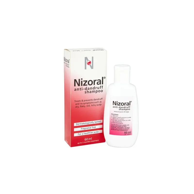 Nizoral anti-dandruff shampoo 60ml