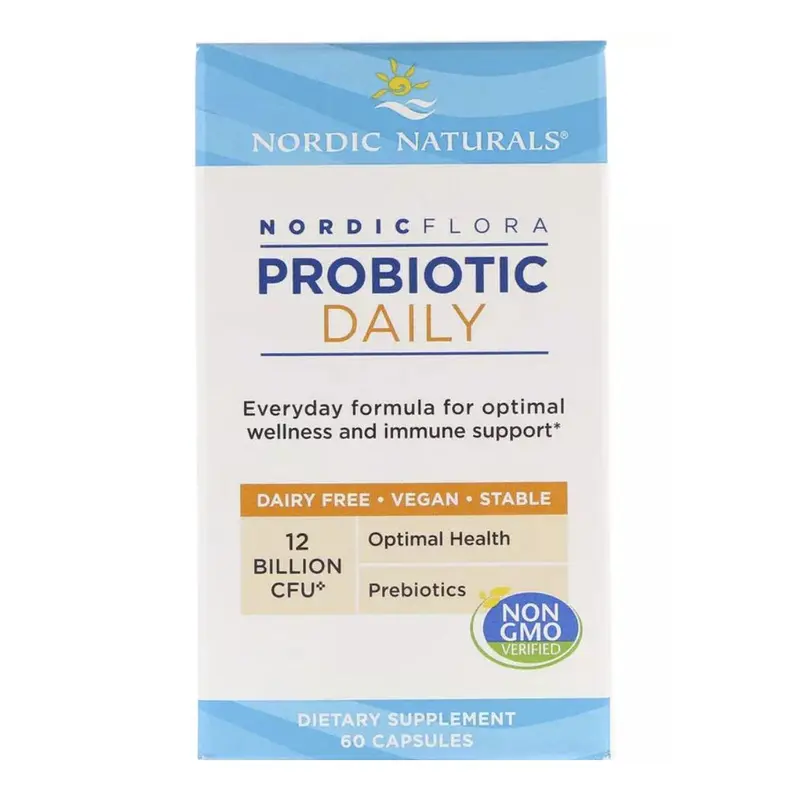 Nordic Naturals Nordic Flora Probiotic Daily 60 Capsules