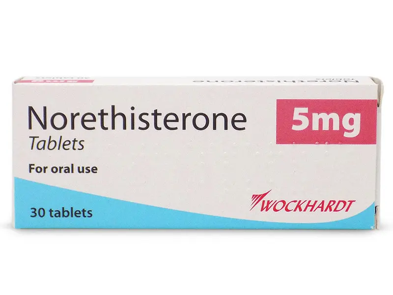 Norethisterone 5mg Tablets for Period Delay - 30 or 60 Tablets