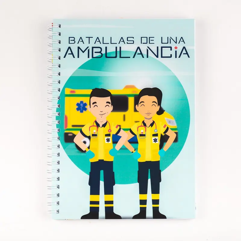 Notebook A5 Batallas de Una Ambulancia