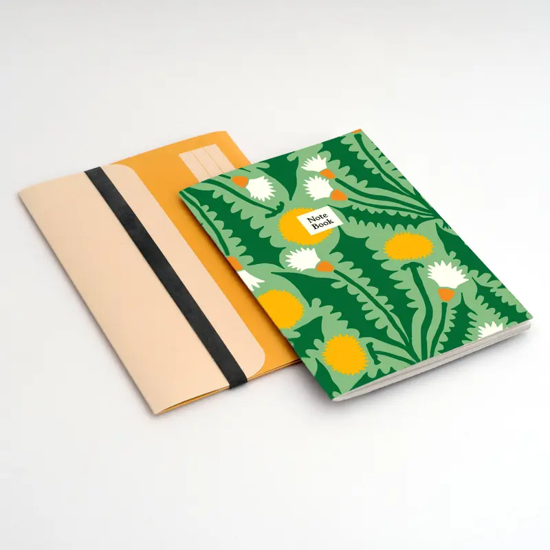Notebook + Folder (A5) - Dandelion