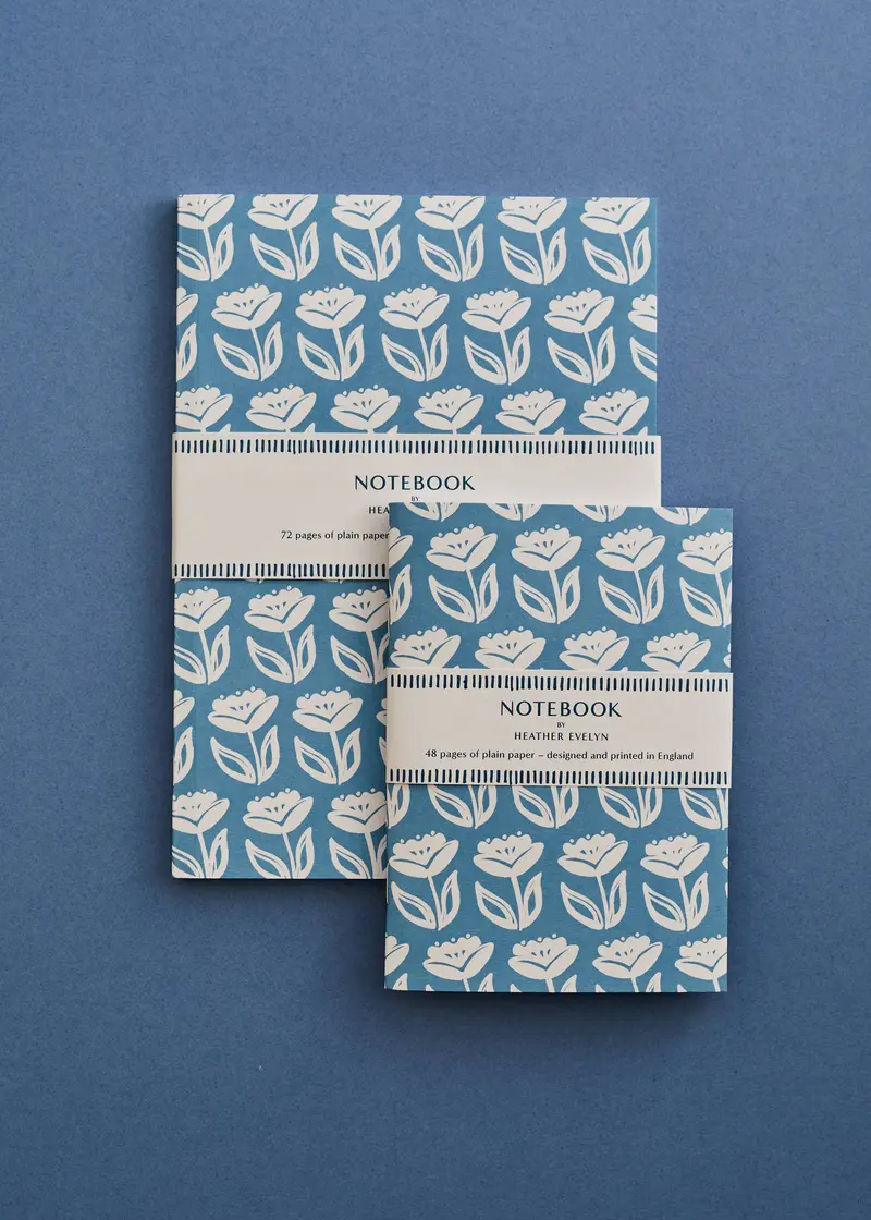 Notebook Tulips Blue
