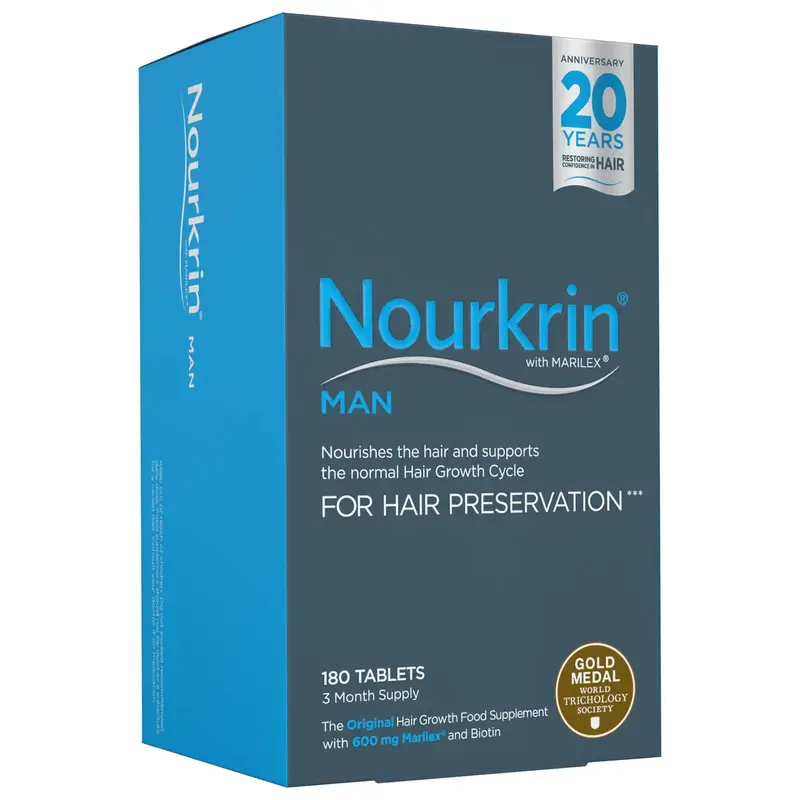 Nourkrin Man For Hair Growth - 180 Tablets