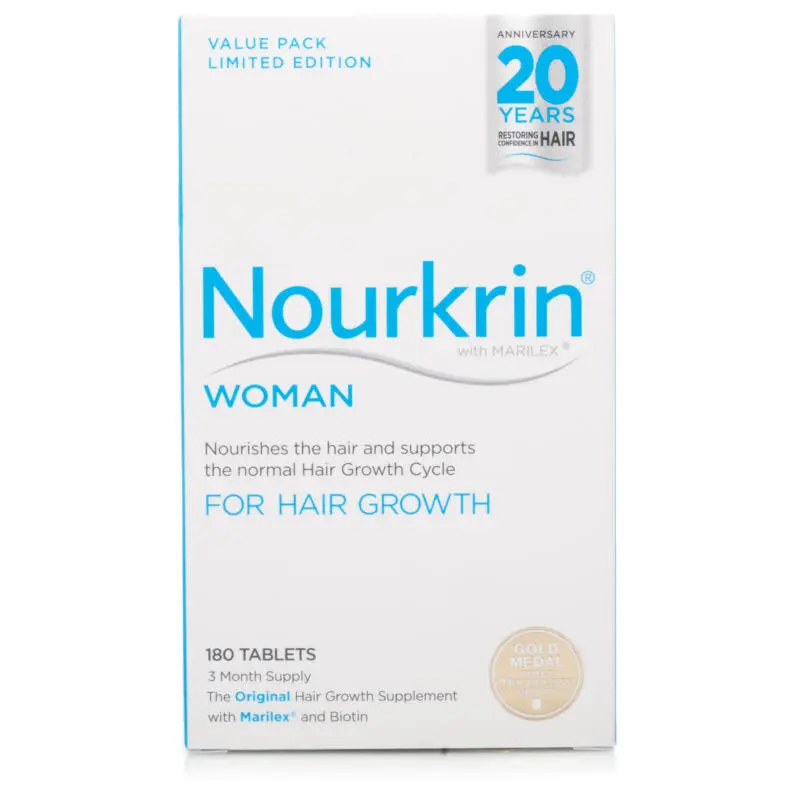 Nourkrin Woman For Hair Growth - 6 Month Supply