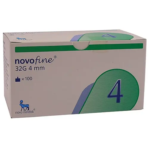 NovoFine Pen Needles – Box of 100