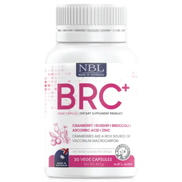 Nubolic (NBL) - BRC+ Vege Capsule (30 Capsules)