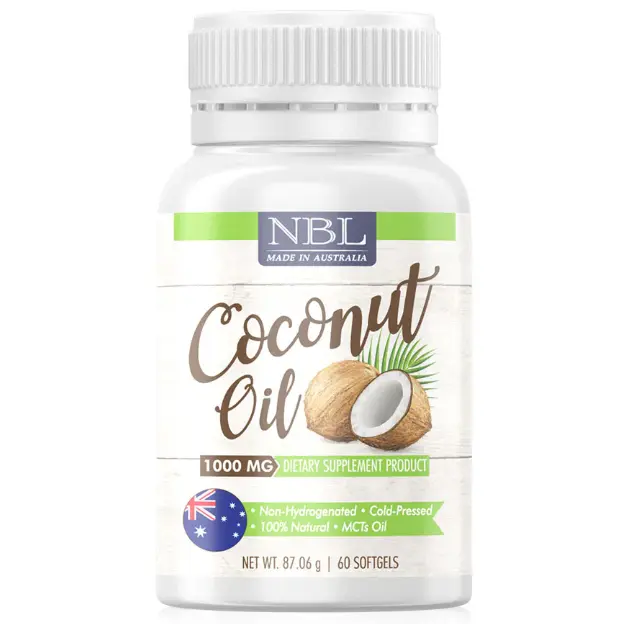 Nubolic (NBL) - Coconut Oil 1000mg. (60 Capsules)