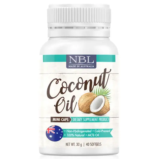 Nubolic (NBL) - Coconut Oil Mini (40 Capsules)