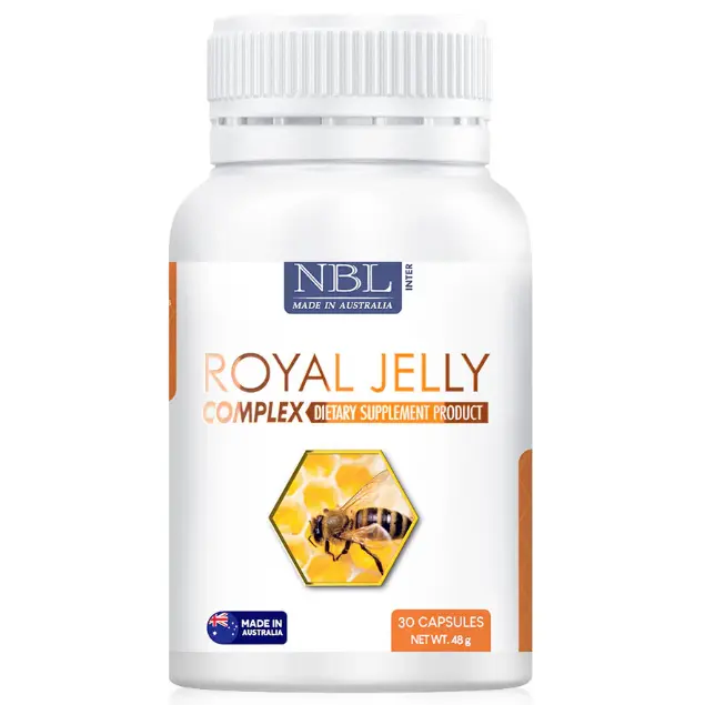 Nubolic (NBL) - Royal Jelly Complex 1600mg (30 Capsules)