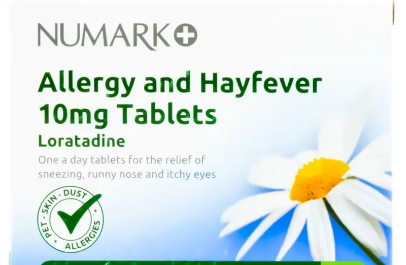 Numark Allergy and Hayfever Loratadine 10mg Tablets - 14 / 30 Tablets