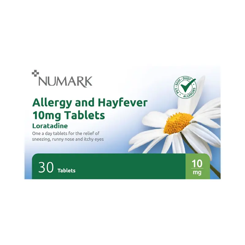Numark Loratadine 10mg Allergy & Hayfever Tablets (30)