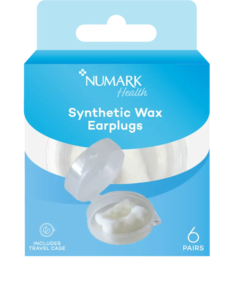 Numark Synthetic Wax Ear Plugs 6 Pairs