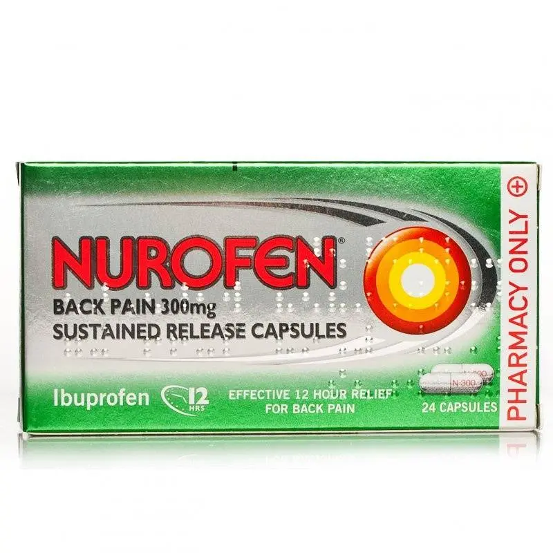 Nurofen Back Pain SR Capsules 300mg (24 Capsules)