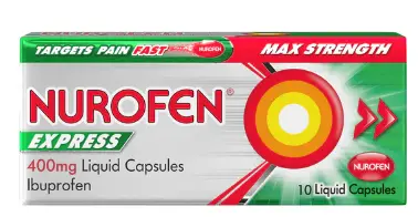Nurofen Express 400mg Liquid Capsules