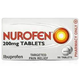 Nurofen Ibuprofen Targeted Pain Relief 96 Tablets (P) (A)