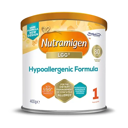 Nutramigen 1 LGG 400g 4-Cans | Hypoallergenic Baby Formula 0-6 Months
