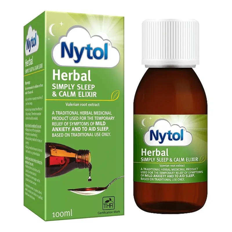 Nytol Herbal Simply Sleep and Calm Elixir - 100ml (A)
