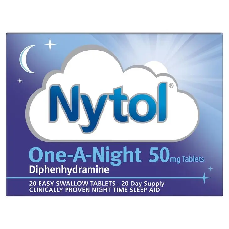 Nytol One-A-Night 50mg tablets - 20 tablets (P)