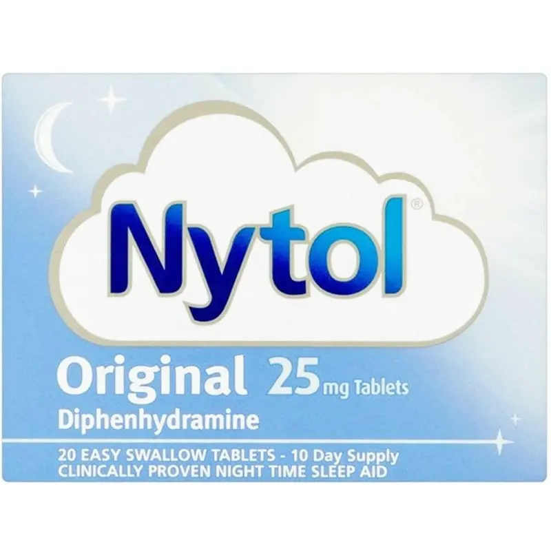 Nytol Original 25mg Tablets – 20 Tablets