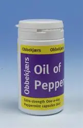 Obbekjaers Extra Strength OAD Oil of Peppermint 60 Capsules