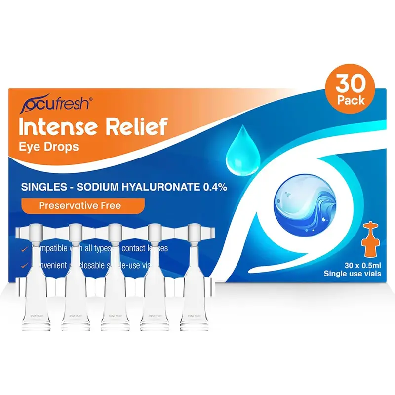 Ocufresh Intense Relief PF Eye Drops 30 x 0.5ml