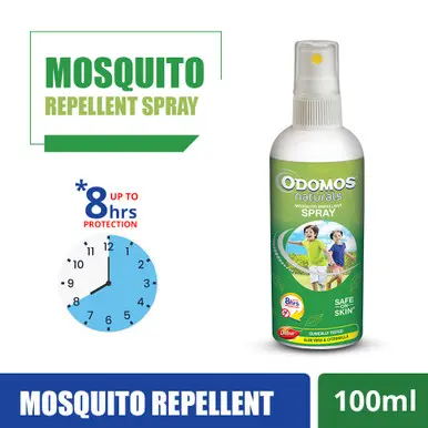 Odomos Naturals Mosquito Repellent Spray, 100 ml