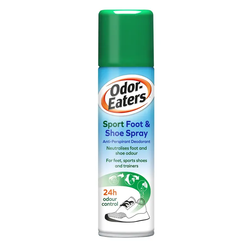 Odor-Eaters 24 Hour Odour Destroying Antiperspirant Foot and Shoe Spray for Sport Shoes