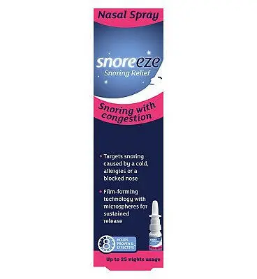 offer Snoreeze Snoring Relief Nasal Spray 10ml