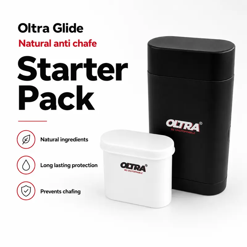 Oltra Glide (Natural Anti Chafe Balm) - Starter Pack