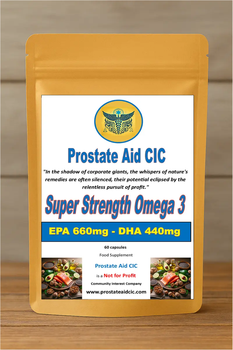 Omega-3 Fish Oil – EPA 660mg & DHA 440mg – 60 Capsules