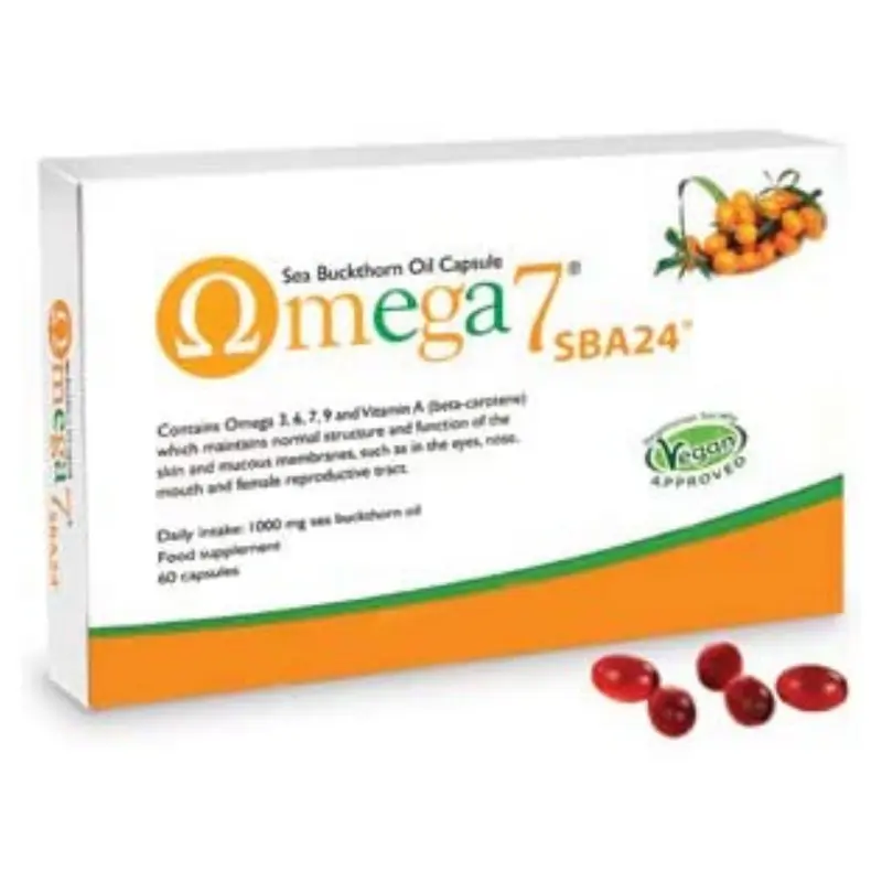 Omega 7 Sea Buckthorn Oil against dryness - 60 Capsules