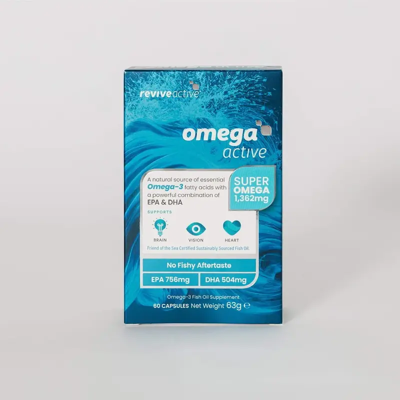 Omega Active, Concentrated Omega-3 for your daily routine 60 caps