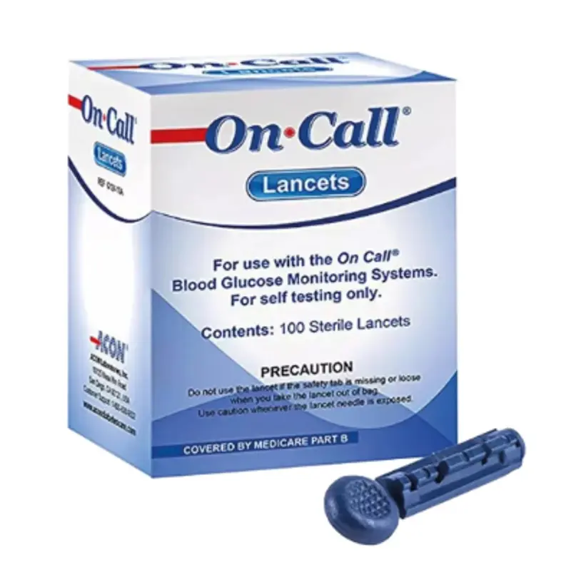 On Call Lancets 30G – 100 Lancets