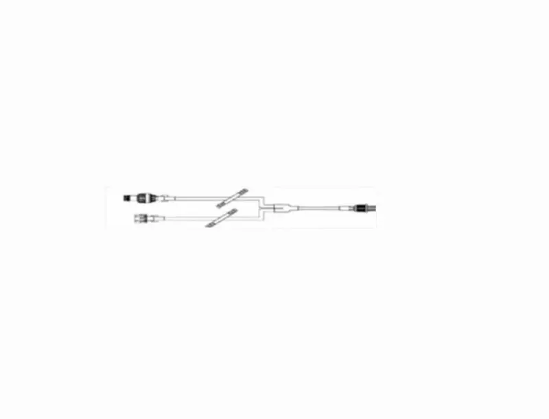 ONE-LINK Non-DEHP Double Lumen Standard Bore Extension Set with 1 ONE-LINK & 1 Luer Connection