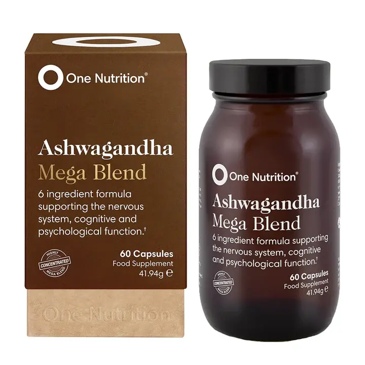 One Nutrition Ashwagandha Mega Blend - 60 Capsules