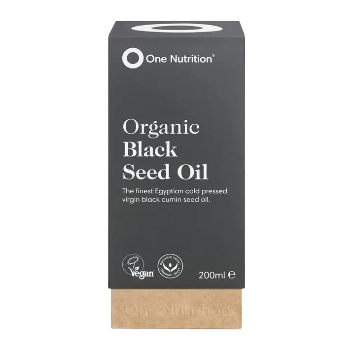 One Nutrition Organic Black Seed Oil 200ml