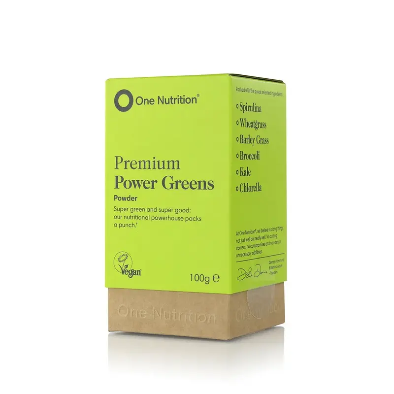 One Nutrition Organic Power Greens - 100 Vegicaps