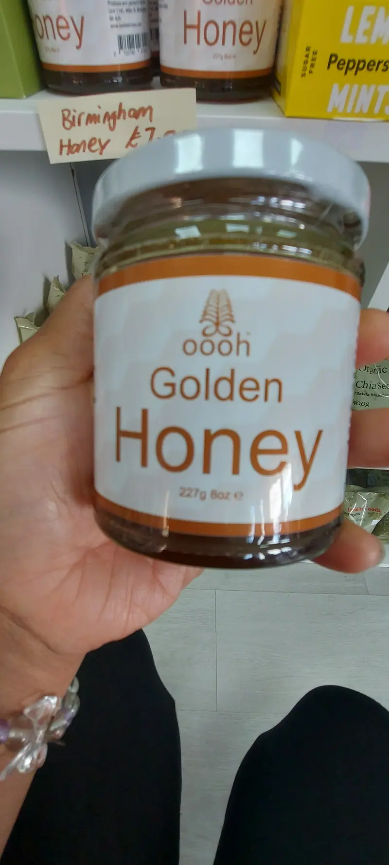 Oooh Health Unpasteurized Natural Honey Autumn 2026 Harvest 227g - 8oz