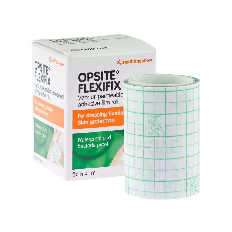 OpSite FlexiFix Transparent Adhesive Film Roll - Waterproof & Bacteria Proof (Multiple Sizes) (x1 or 6)