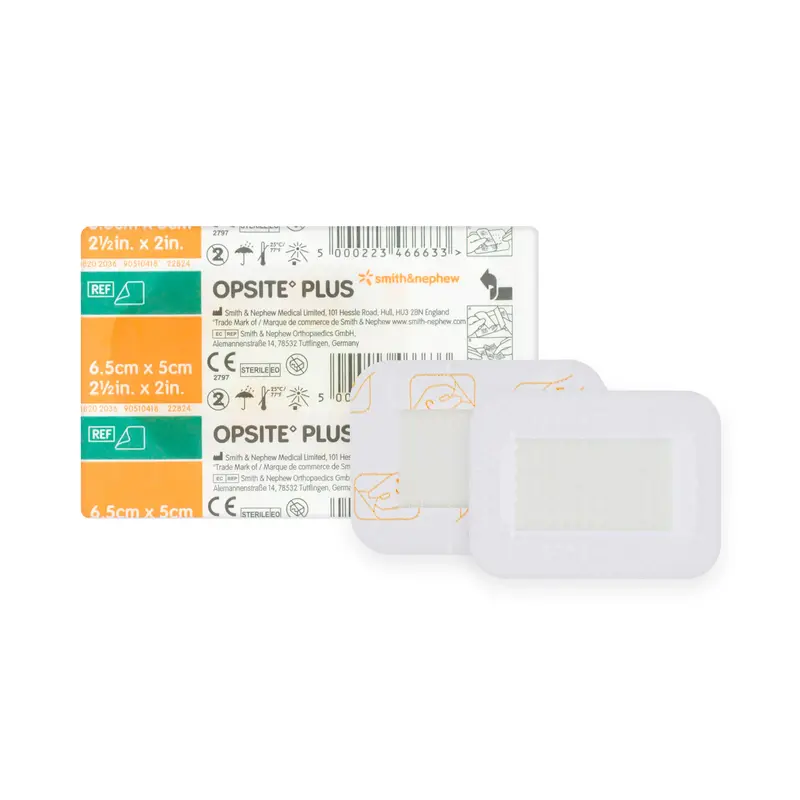OpSite Plus Dressing - Adhesive Film Dressing with Absorbent Pad (Multiple Sizes) (x1, 20 or 25)