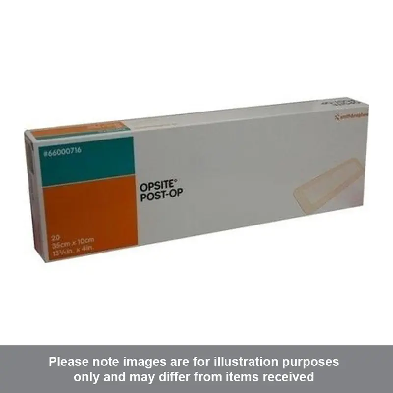 Opsite Post Op 10cm x 35cm Pack of 20