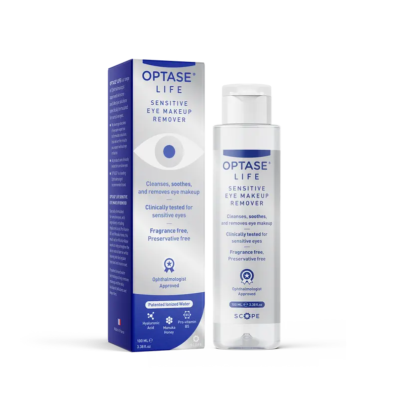 Optase Life Sensitive Eye Makeup Remover 100ml