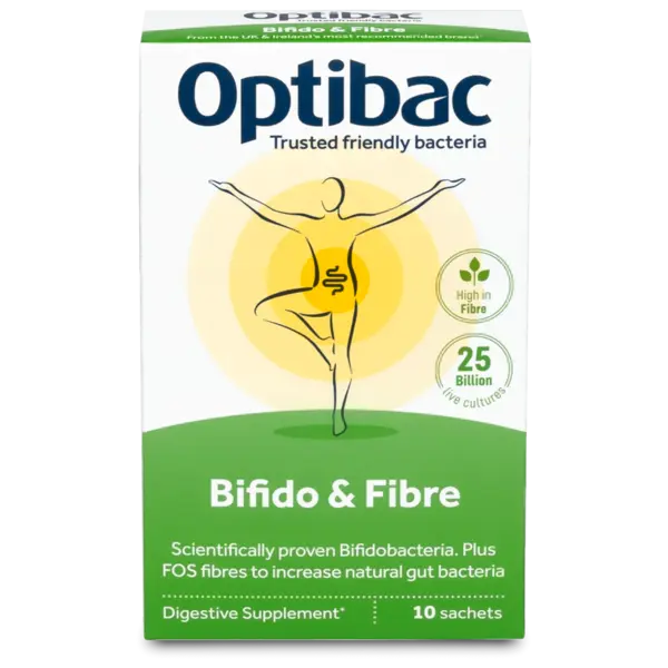 Optibac Bifido & Fibre 10 Sachets