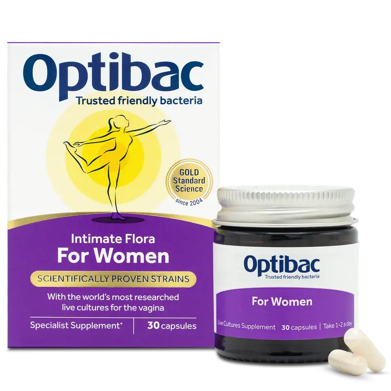 Optibac Intimate Flora For Women - 30 Capsules