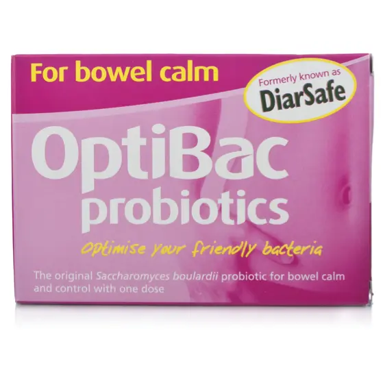 OptiBac Probiotics For Bowel Calm (80 Capsules)