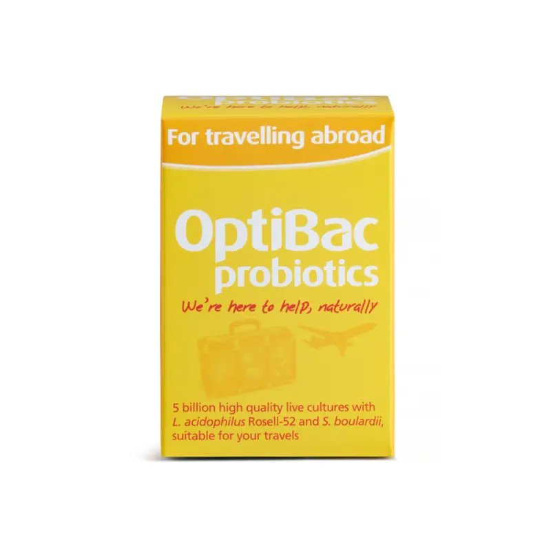OptiBac Probiotics For Travelling Abroad